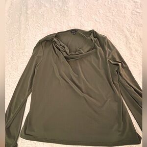 Olive Green Women's Top